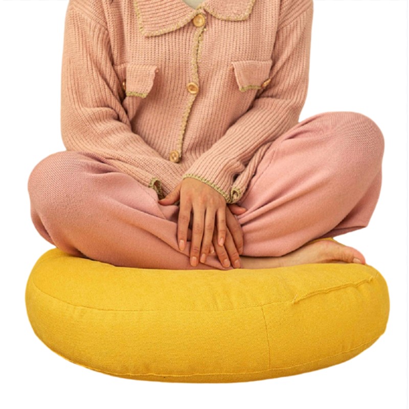 Floor Cushion Pouf - Yer Minderi Kalınlaştırılmış Meditasyon Sandalye Minderi