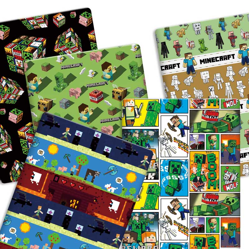 Home Textiles Curtains - Karikatür Polyester kumaş 140x50 cm pamuklu