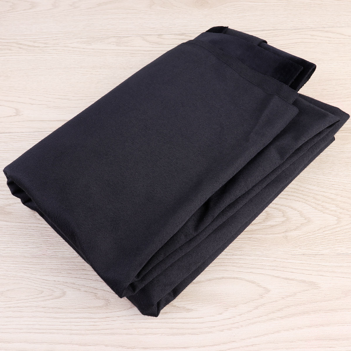 Home Textiles Fabric - Siyah Tek Taraflı Havlı Flanel Kumaş,