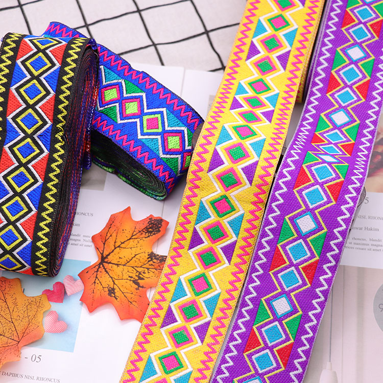 Home Textiles India - 5 metre çapraz dikiş nakış jakarlı