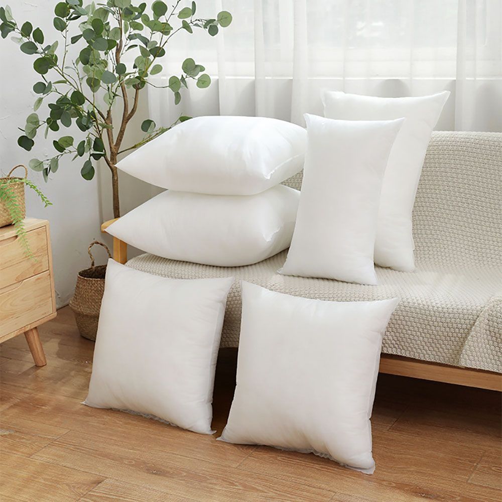 Pillow Insert 18X18 - Dokunmamış Katı Ev Dekorasyon Pamuk Dolgu