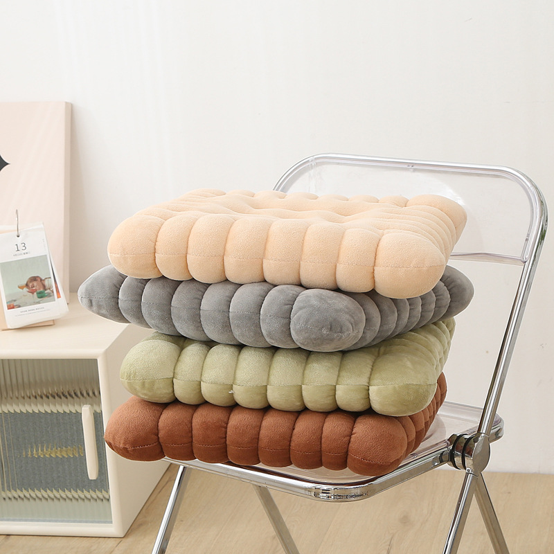 Floor Cushion Pouf - Yastıklı ve Bisküvili Kalınlaştırılmış Yastık Uzun