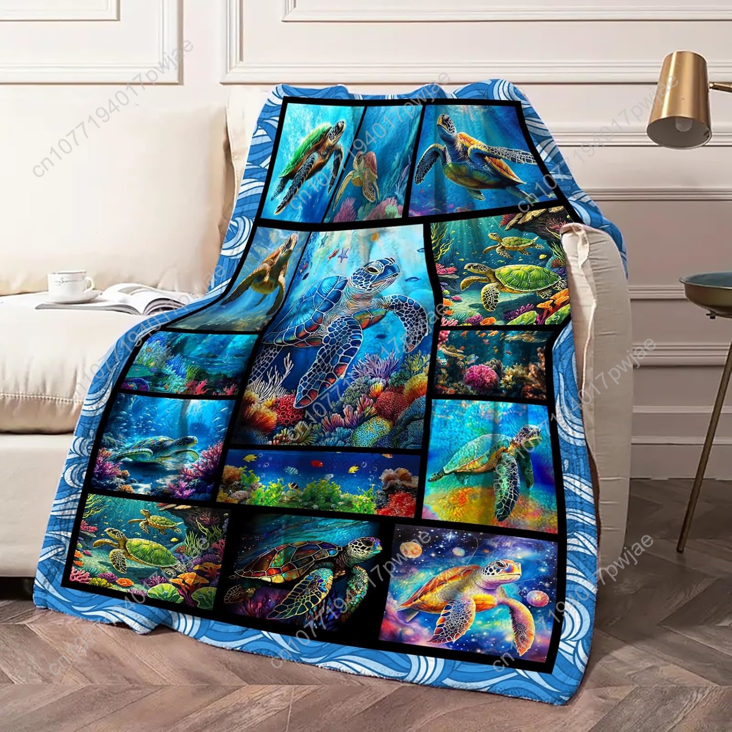 Deniz Kaplumbağası Flanel Batt - Home Textiles Usa incelemesi ve fiyatı