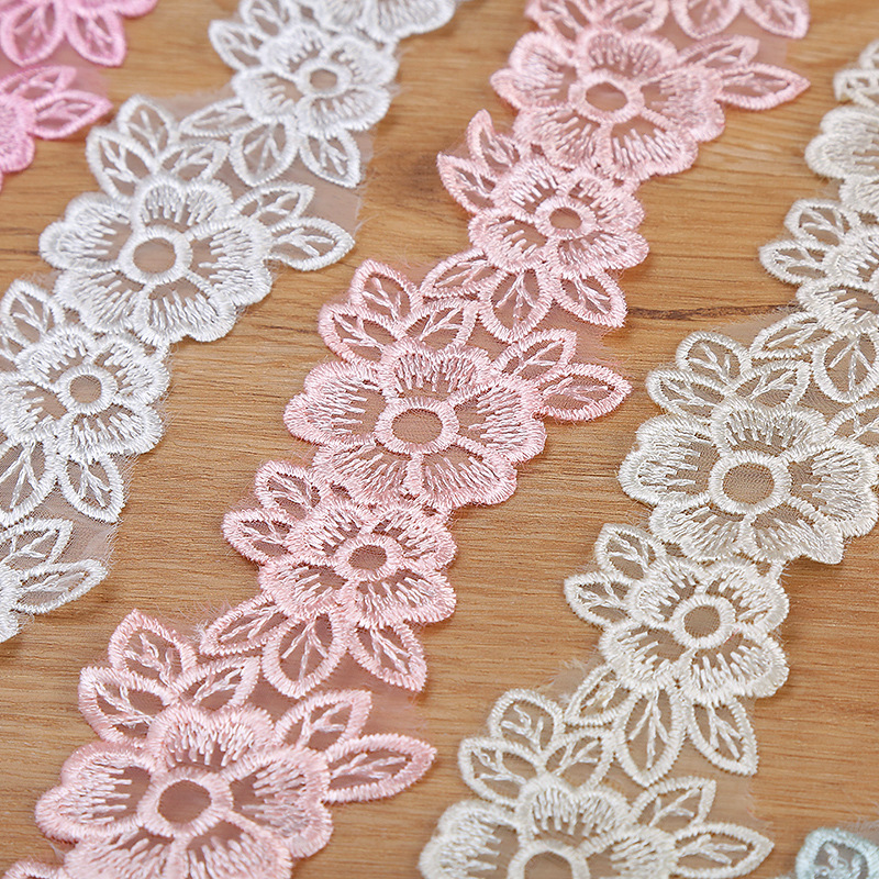 5CM genişlik işlemeli organze  - Home Textiles Store incelemesi ve fiyatı