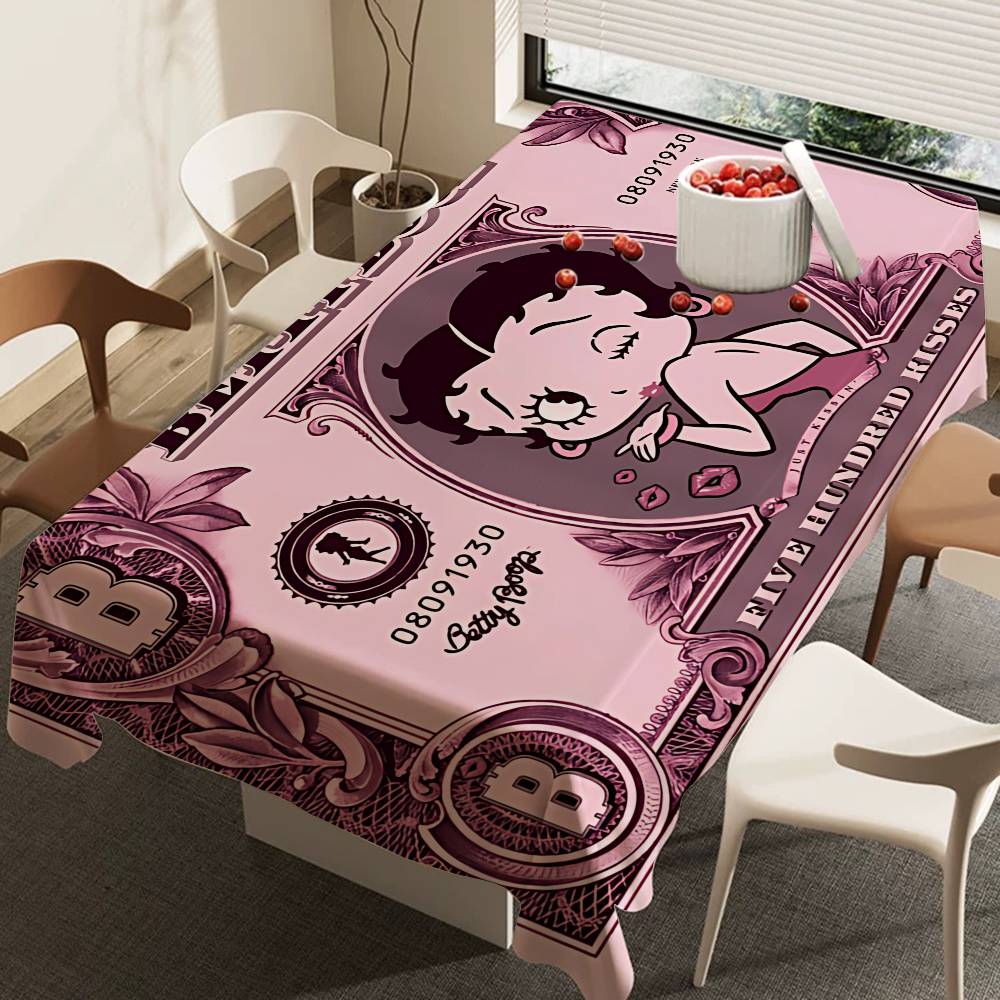 B-Betty Girl B-Boop Masa Örtüs - Home Textiles Today News incelemesi ve fiyatı