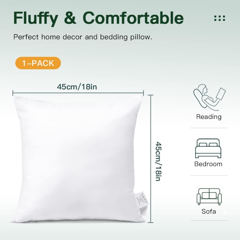 18x18 Kare Yastık İçliği Yumuş - Pillow Insert 18X18 incelemesi ve fiyatı