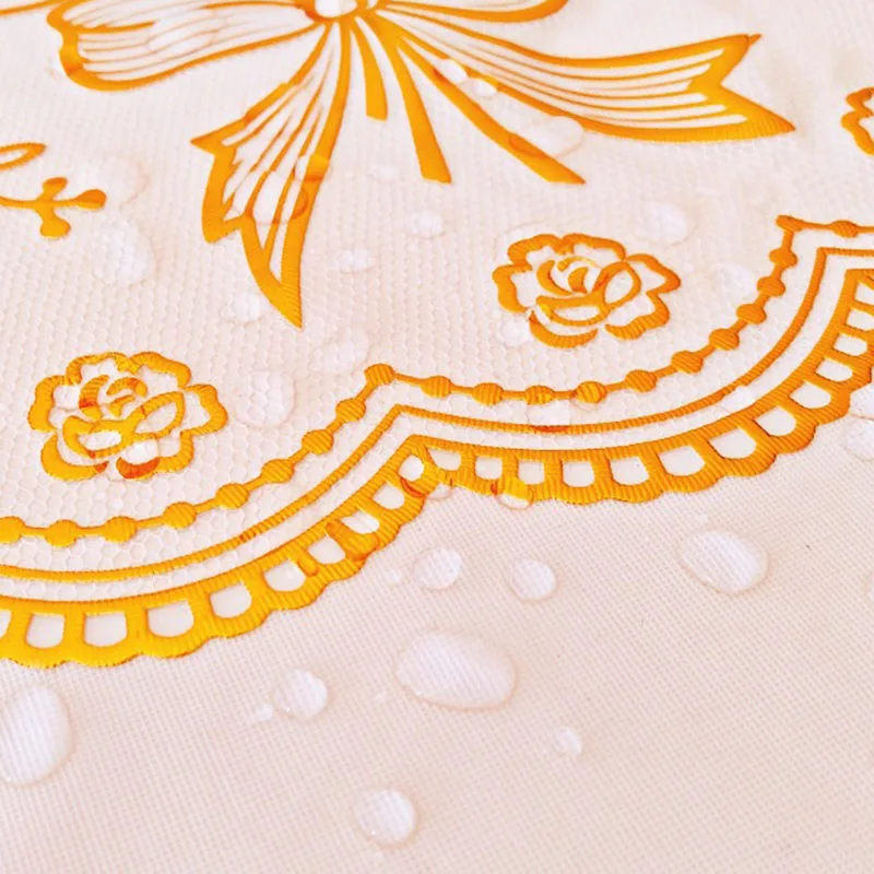 Yeni PVC Oval Su Geçirmez Masa - Home Textiles Today News incelemesi ve fiyatı