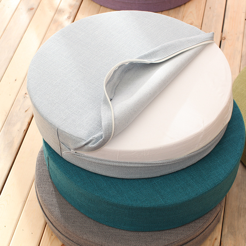 40x6cm Keten Tatami Meditasyon - Floor Cushion Pouf incelemesi ve fiyatı