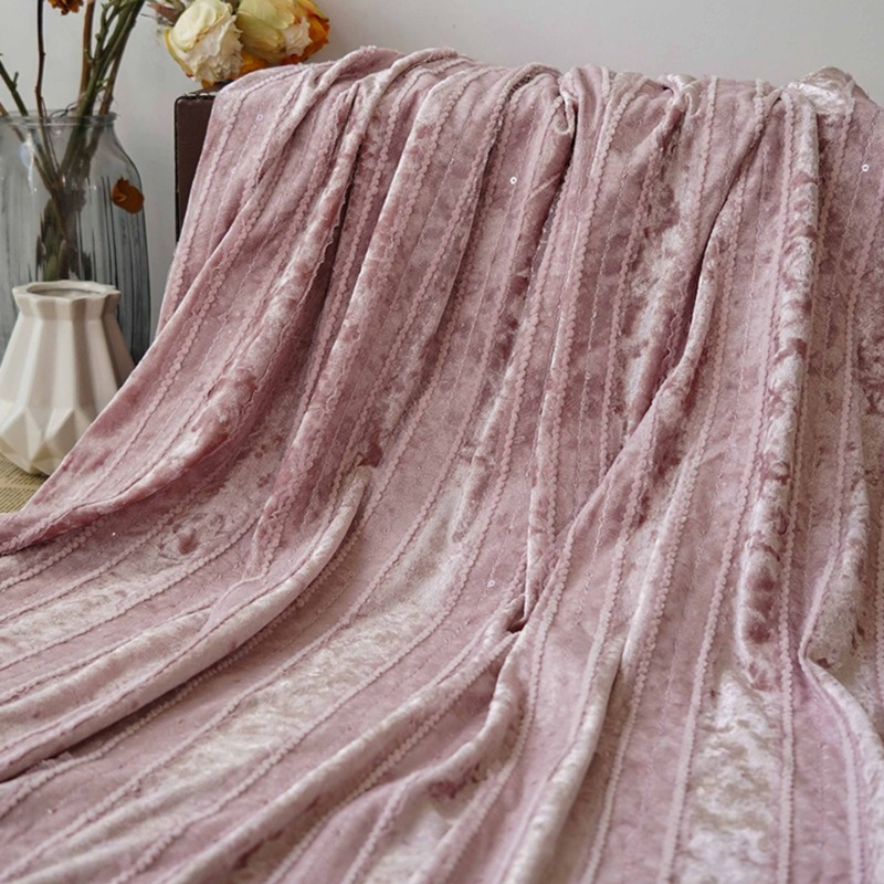 Kadife Dantel Şerit Kumaş Nakı - Home Textiles Luxury Curtains incelemesi ve fiyatı