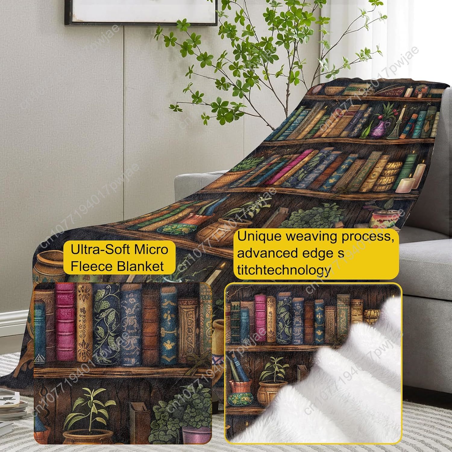 Antika Kitaplar ve Dekorlu Vin - Home Textiles Usa incelemesi ve fiyatı