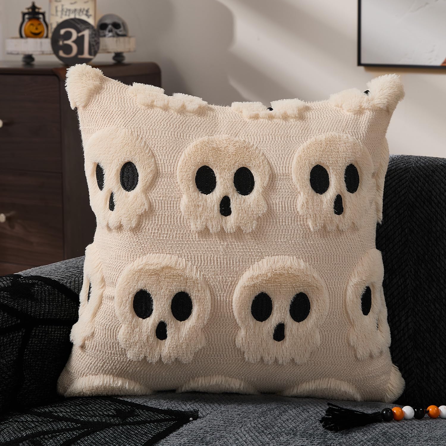 Cadılar bayramı yastık kılıfla - Pillow Insert 18X18 incelemesi ve fiyatı