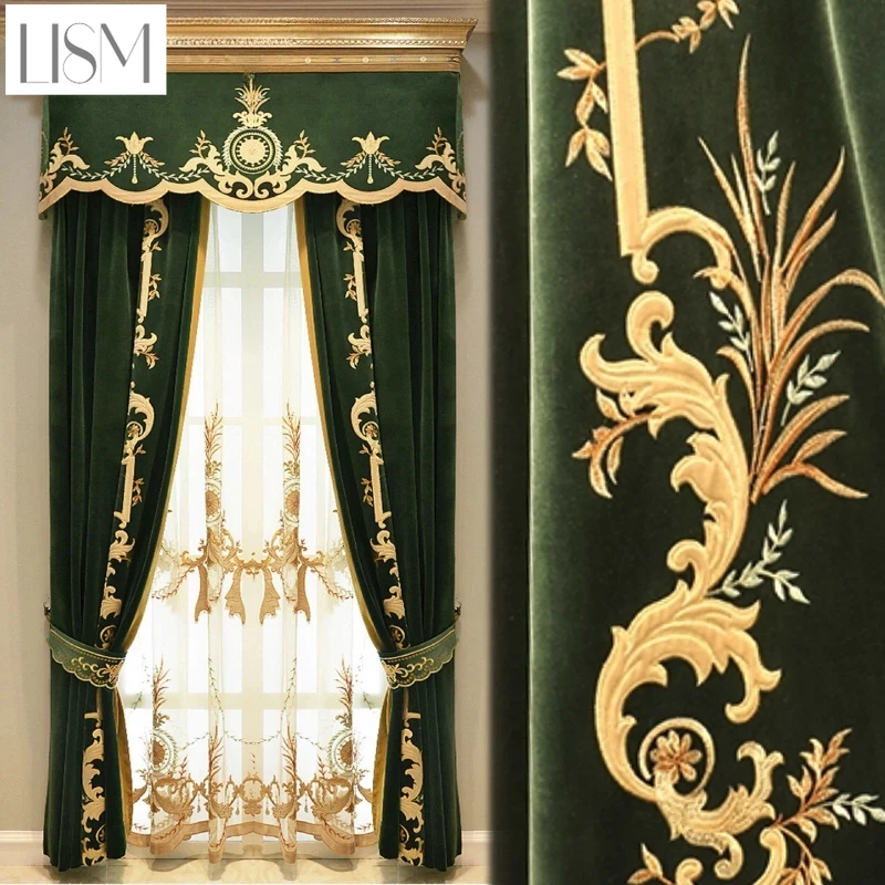 Avrupa Lüks Perdeleri Oturma O - Home Textiles Luxury Curtains incelemesi ve fiyatı