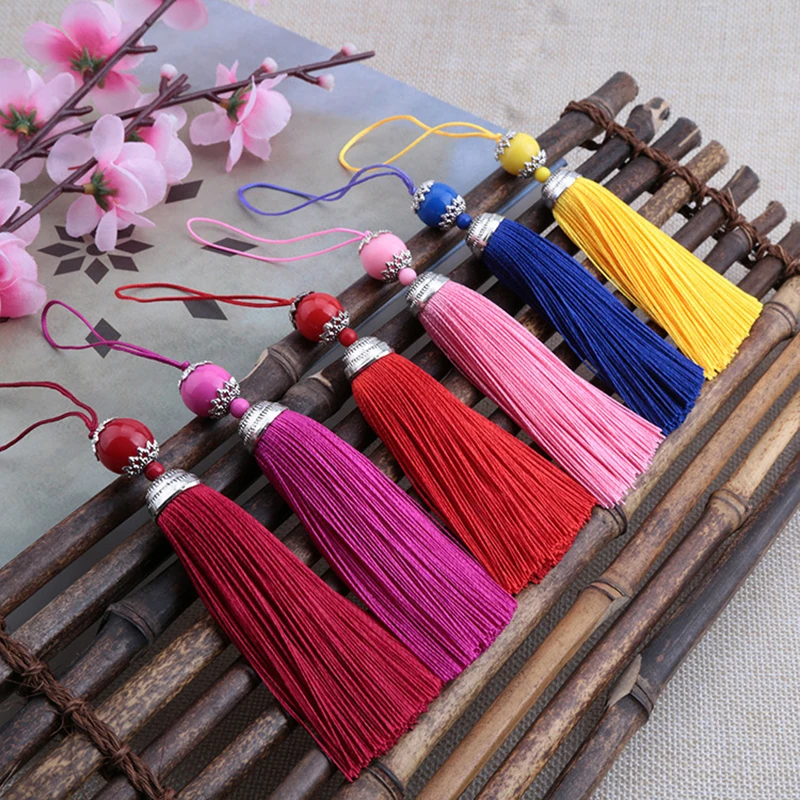 2/5 adet 8CM ipek püskül ile a - Home Ec Textiles incelemesi ve fiyatı