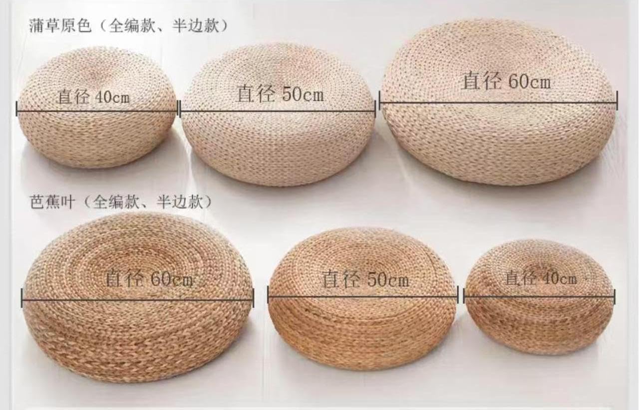El Yapımı Hasır Düz Yer Minder - Floor Cushion Pouf incelemesi ve fiyatı