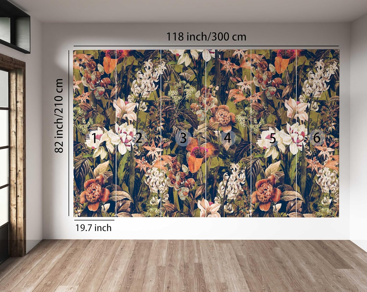 Lüks Çiçekli Goblen Yatak Arka - Home Textiles Luxury Curtains incelemesi ve fiyatı