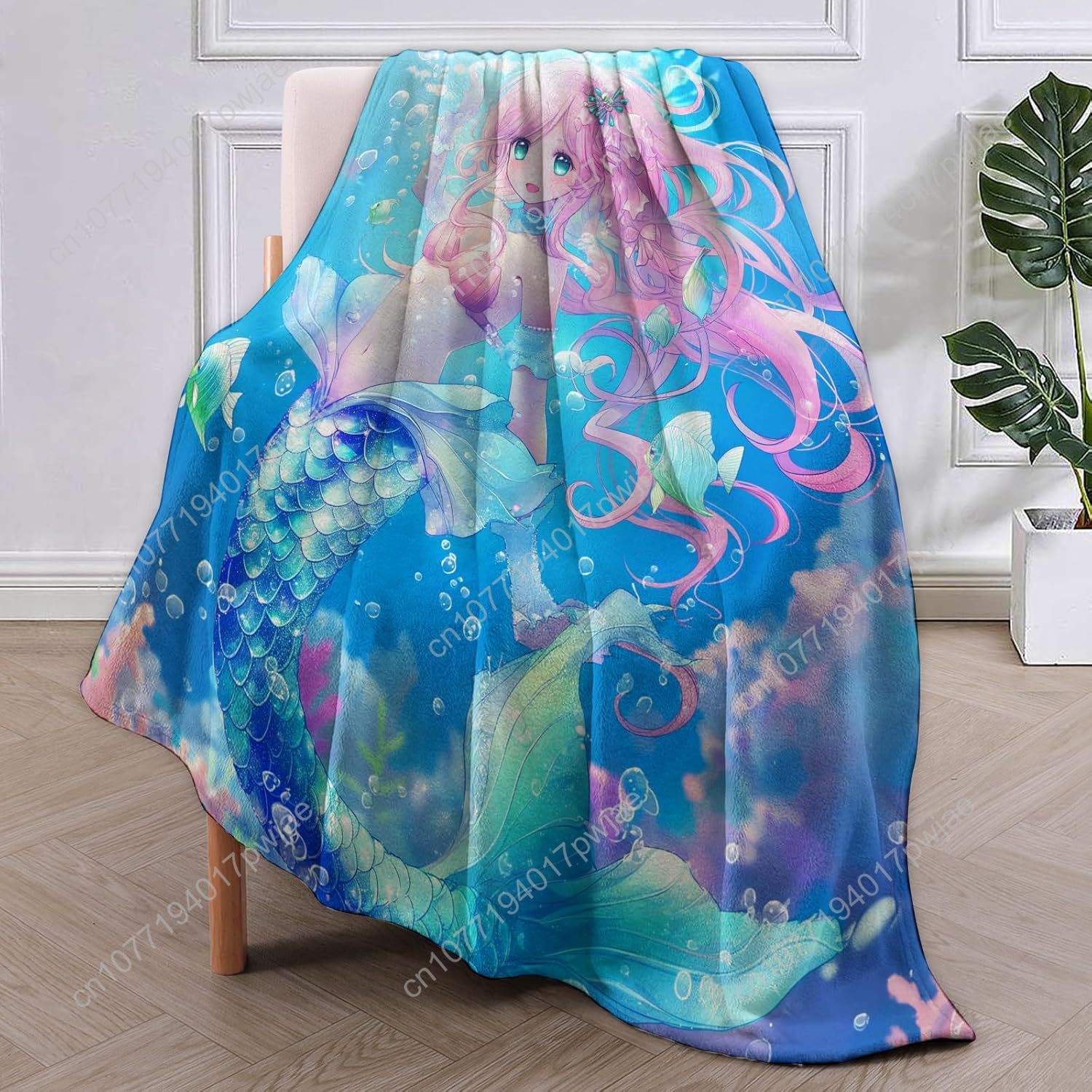 Sevimli Denizkızı Battaniyesi  - Home Textiles Usa incelemesi ve fiyatı
