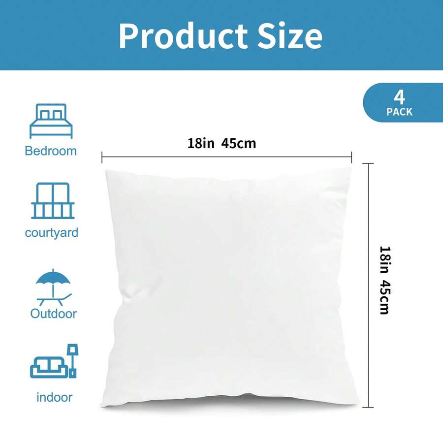 Tomnk 4/6'lı Paket Her Hava Ko - Pillow Insert 18X18 incelemesi ve fiyatı
