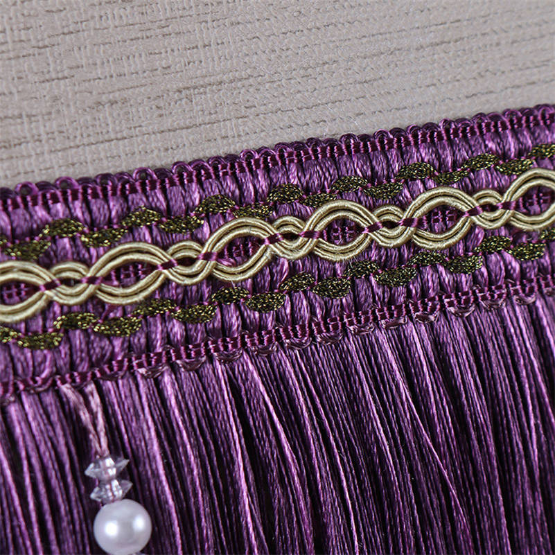 Lüks zarif boncuklu püskül ken - Home Textiles Luxury Curtains incelemesi ve fiyatı