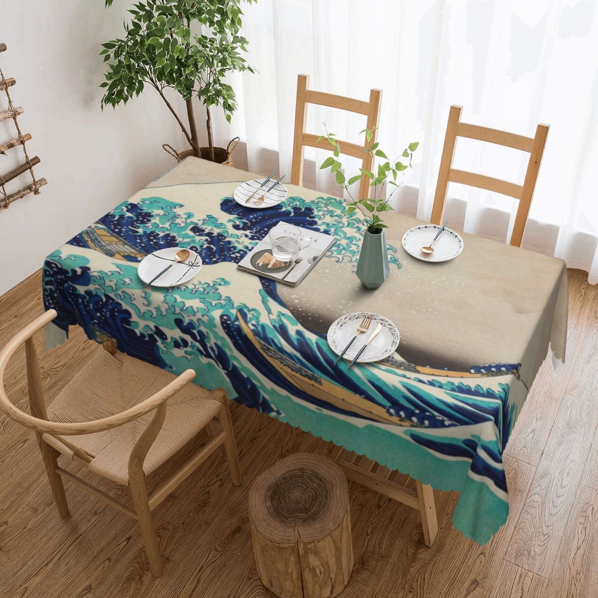 Büyük dalga kapalı Kanagawa Vi - Japanese Home Textiles incelemesi ve fiyatı